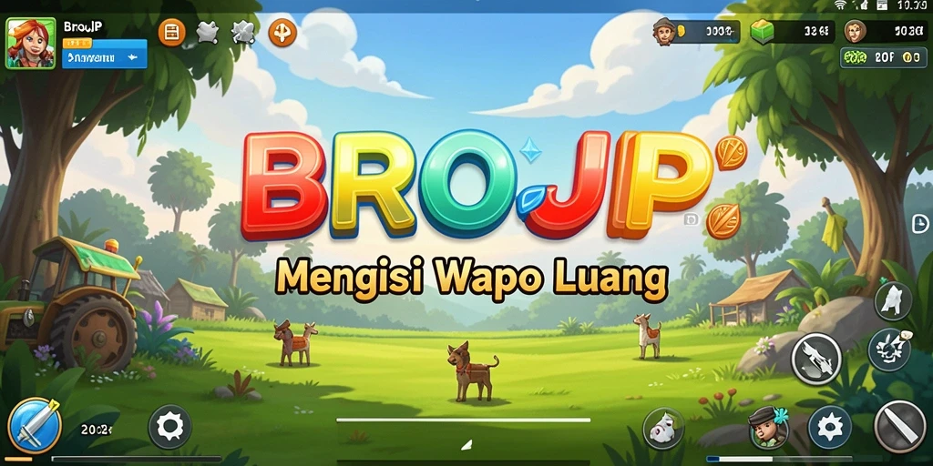 Tampilan gameplay BROJP yang menarik dan menghibur.