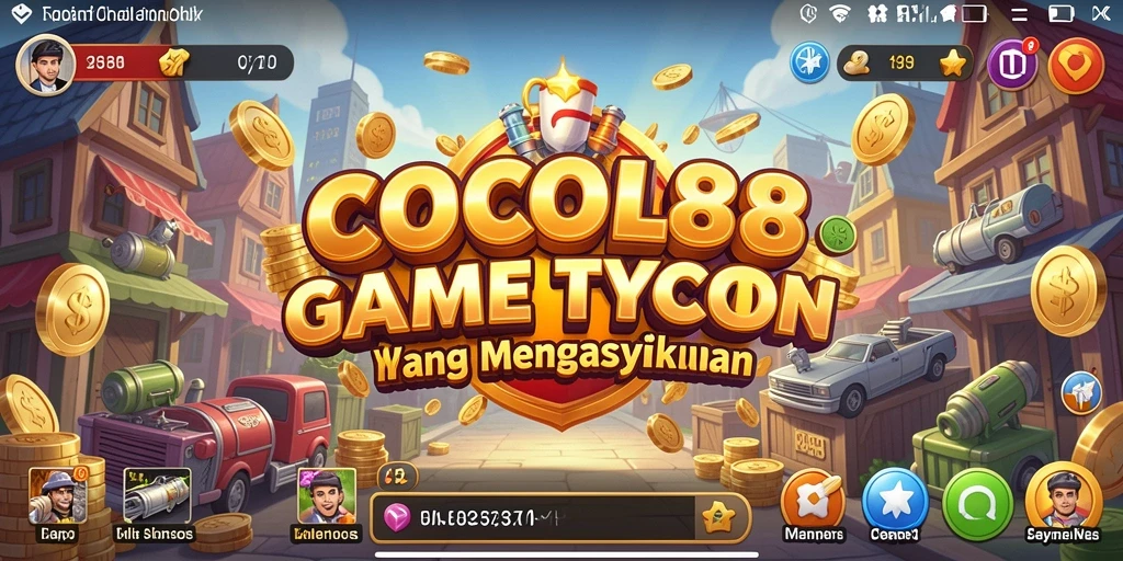 Tampilan gameplay COCOL88 yang menarik dan interaktif.