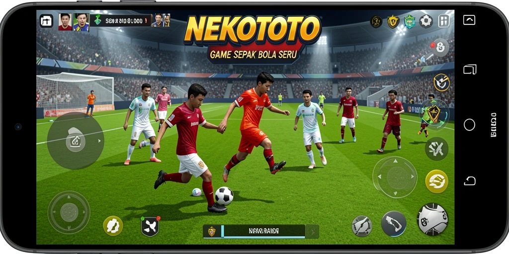 Tampilan aksi menegangkan dalam gameplay NEKOTOTO yang memukau.