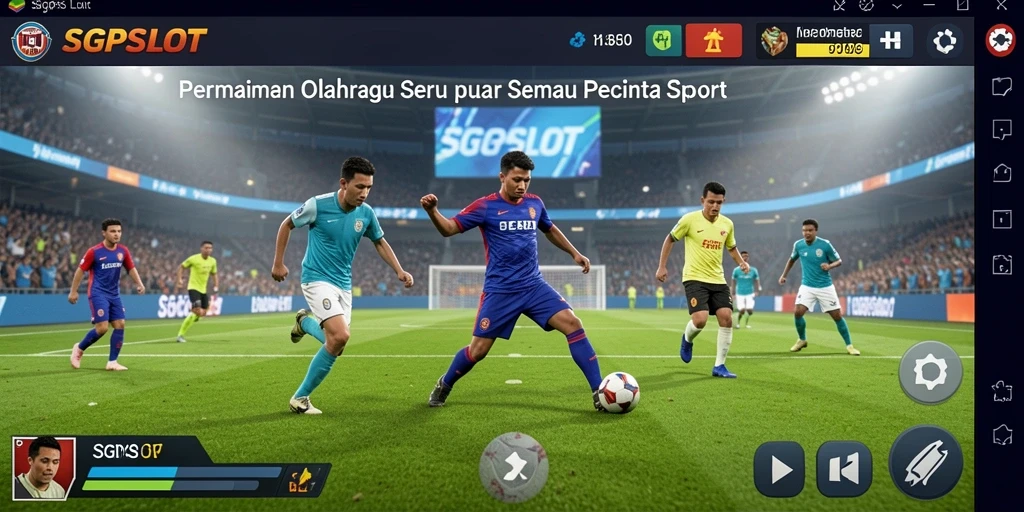 Tampilan gameplay dinamis dan seru dari SGPSLOT.